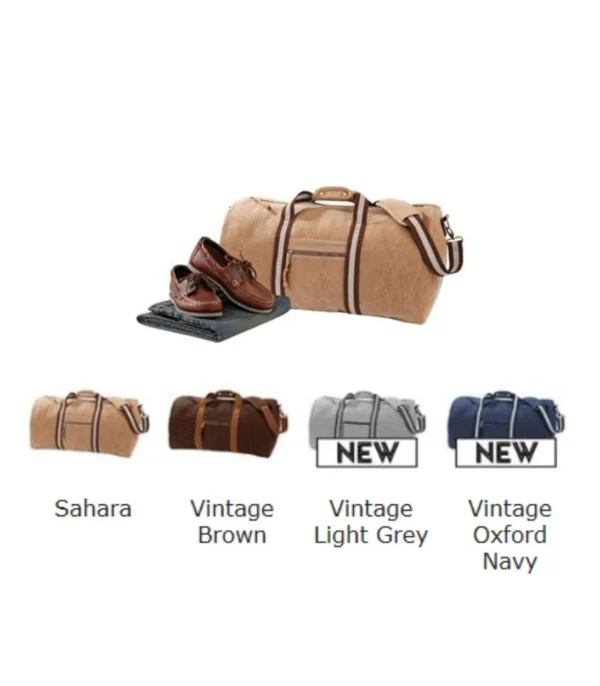 Quadra QD613 Desert Canvas Holdall